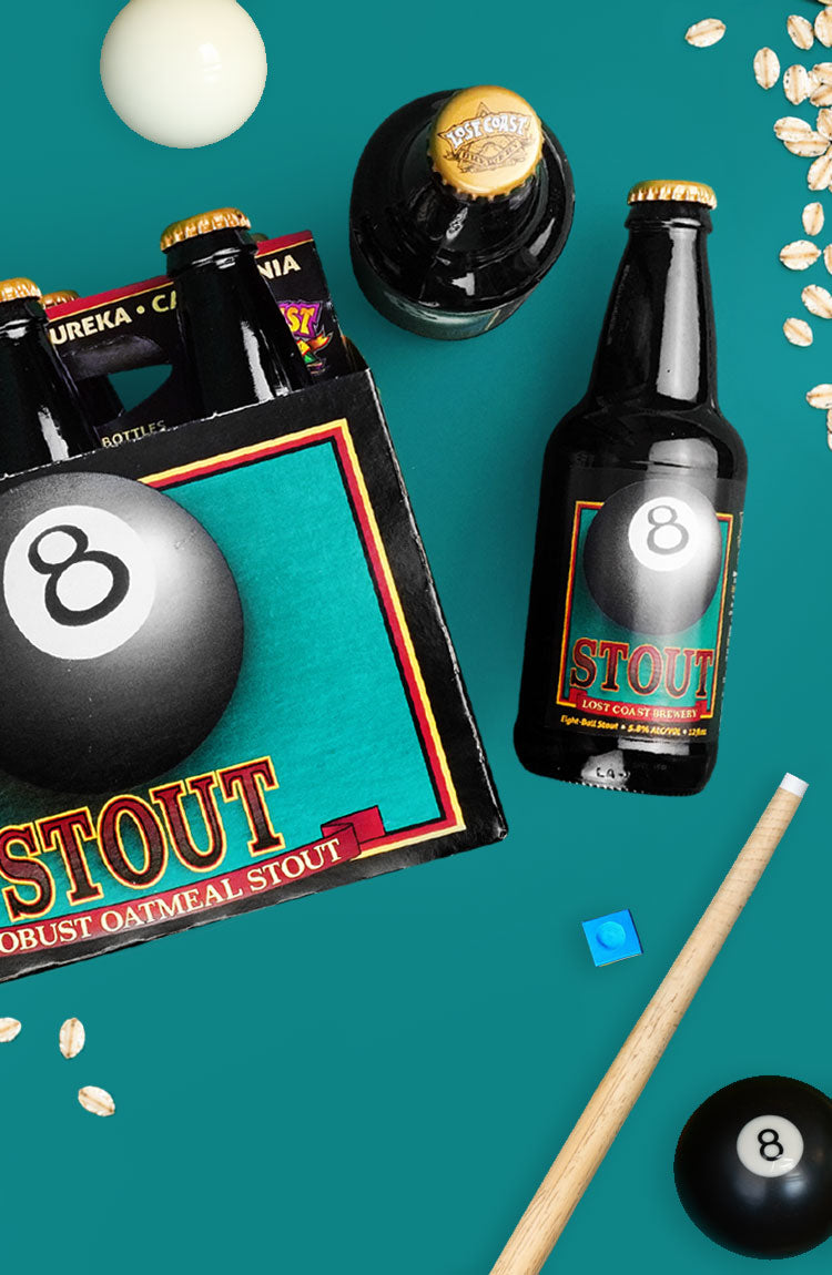 Lost Coast 8 Ball Oatmeal Stout