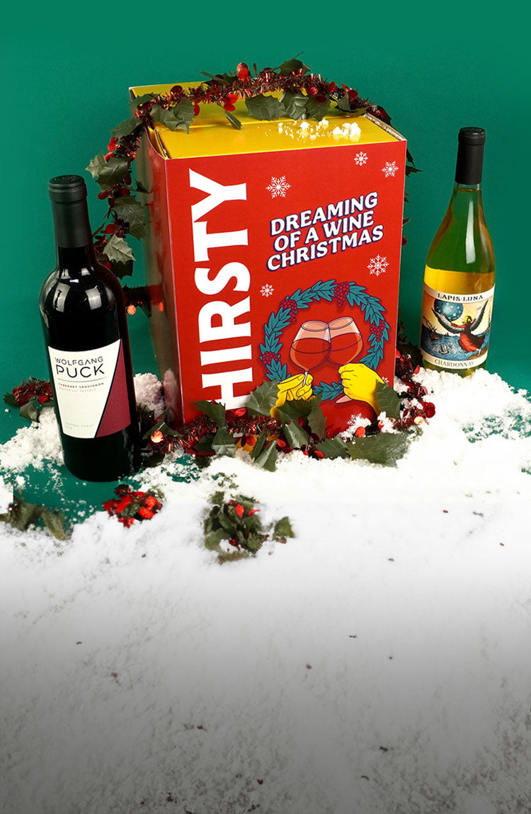 Thirsty 'Dreaming of a Wine Christmas' Gift Box