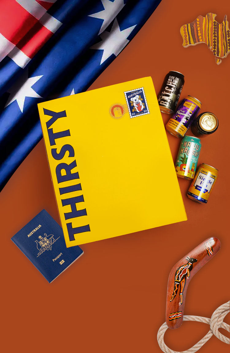 Thirsty 'Journey to Australia' Party Box
