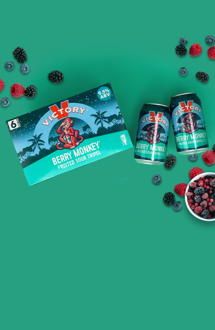 Victory Berry Monkey Fruited Sour Belgian-style Tripel