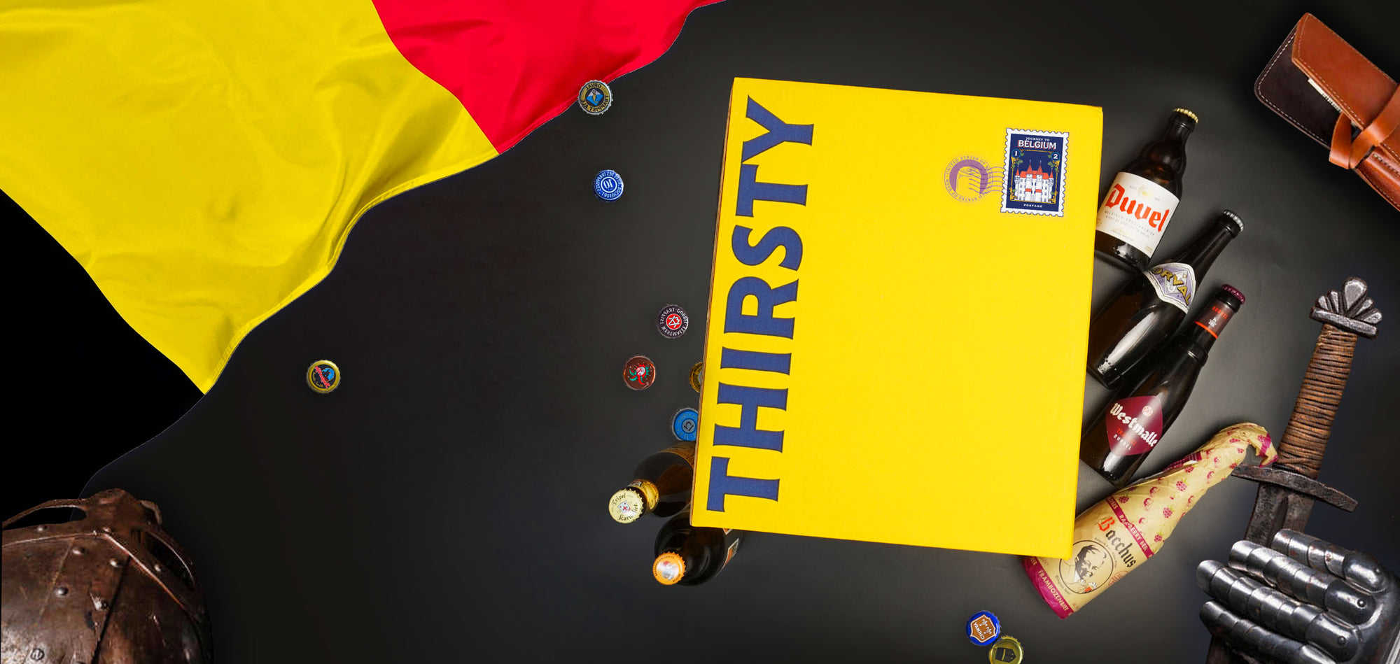 Thirsty 'Journey to Belgium' Party Box
