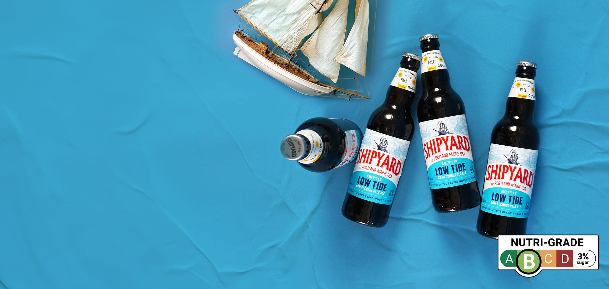 Shipyard Low Tide Alcohol-Free Pale Ale