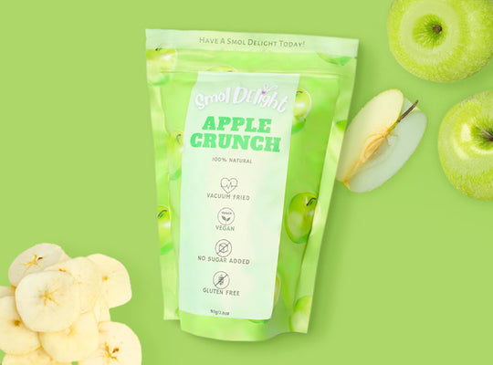 Smol Delights Apple Crunch 100% Natural Fruit Snack