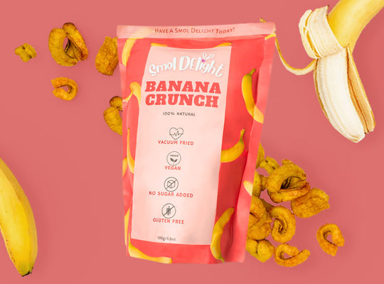 Smol Delights Banana Crunch 100% Natural Fruit Snack