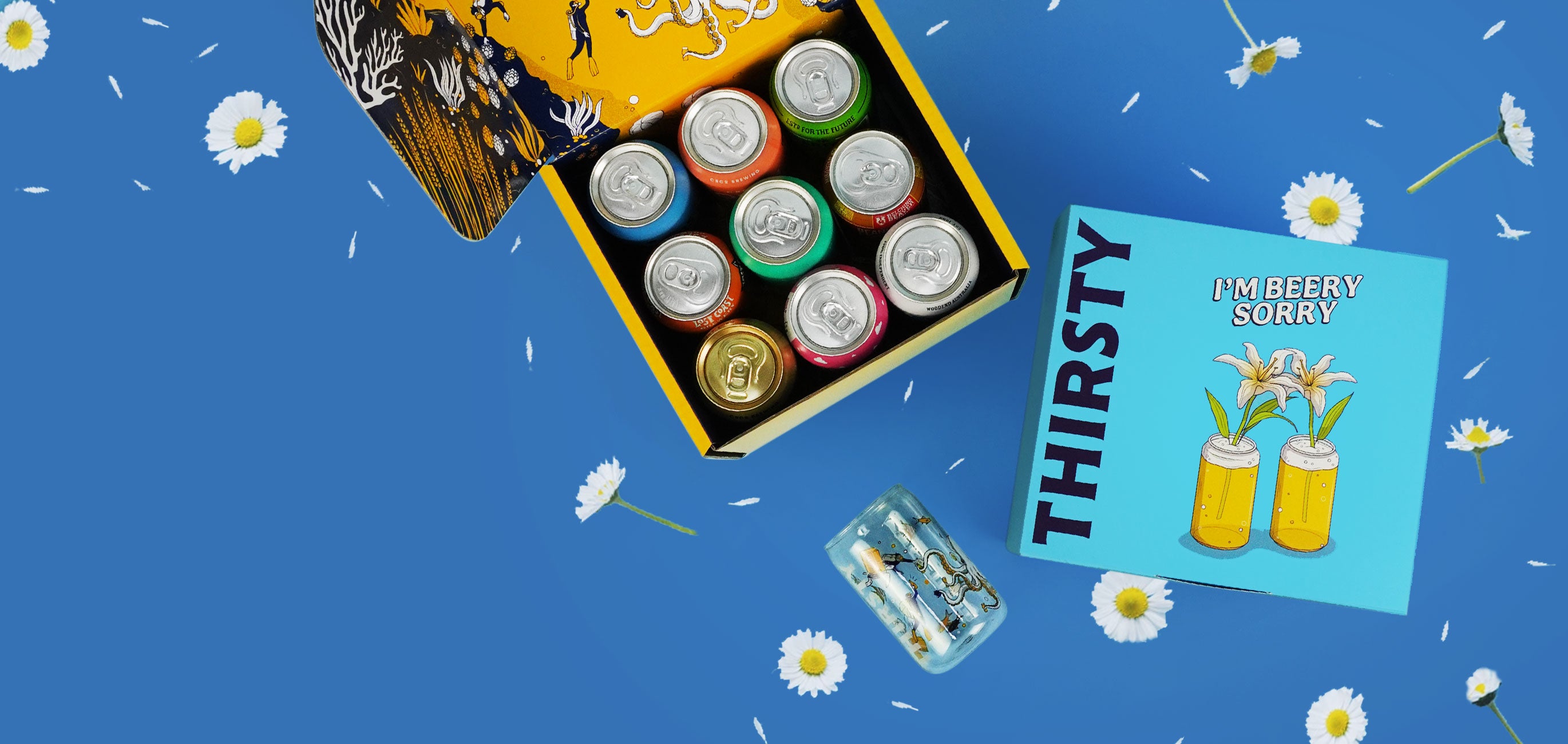 Thirsty Craft Beer Condolences Gift - Singapore Gift Box Delivery