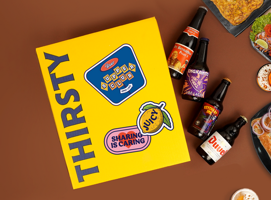 Thirsty 'Beer Supper Club' Dinner Party Box