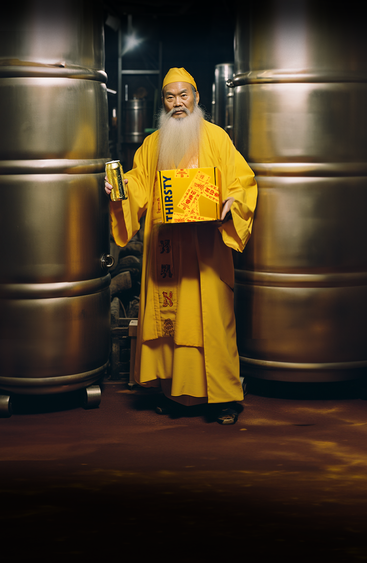Thirsty 'Brews of Blessing' Ghost Festival Gift Box