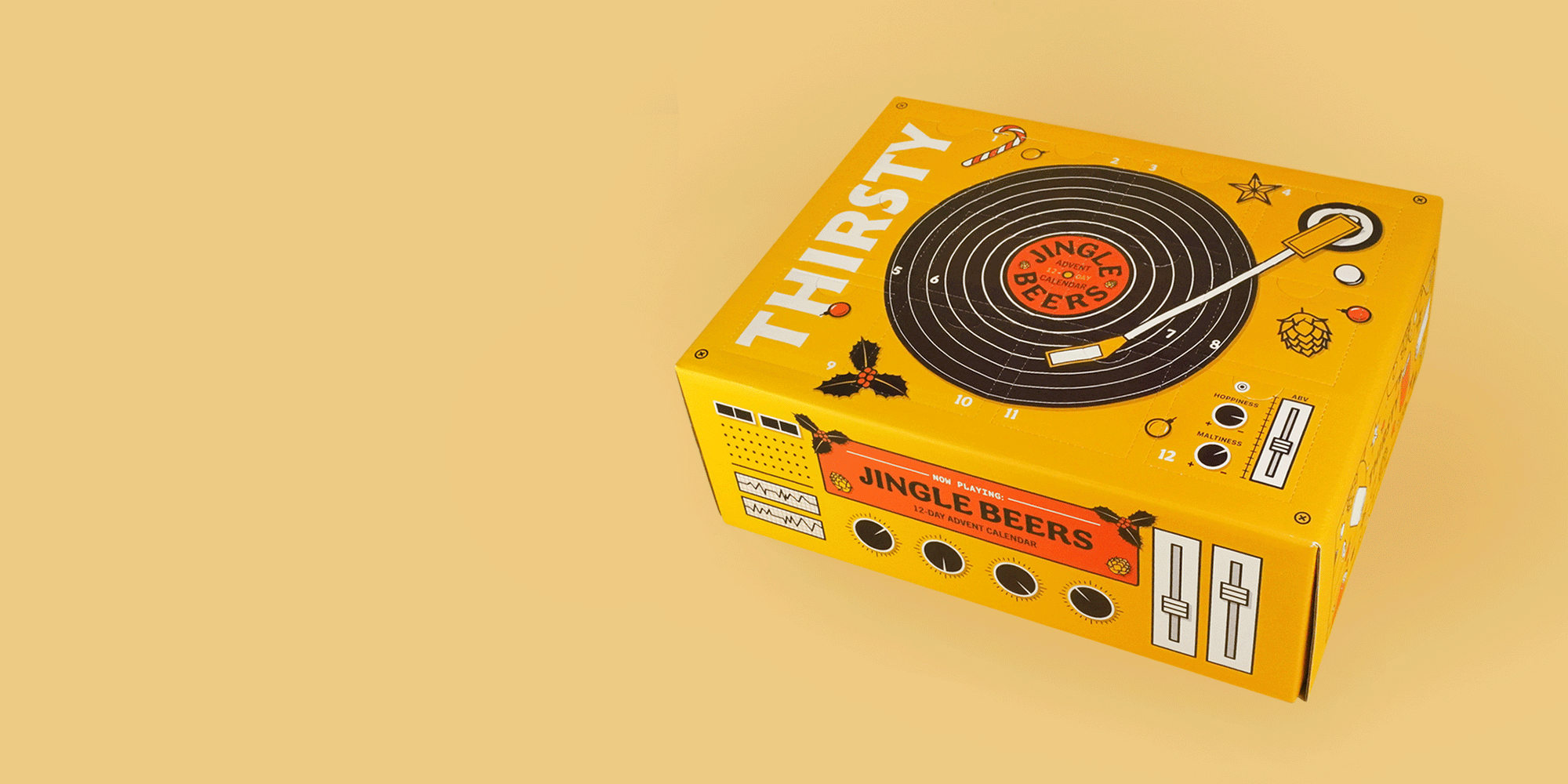 Thirsty 12-Day Advent Calendar Gift Box