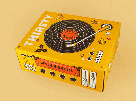 Thirsty 12-Day Advent Calendar Gift Box