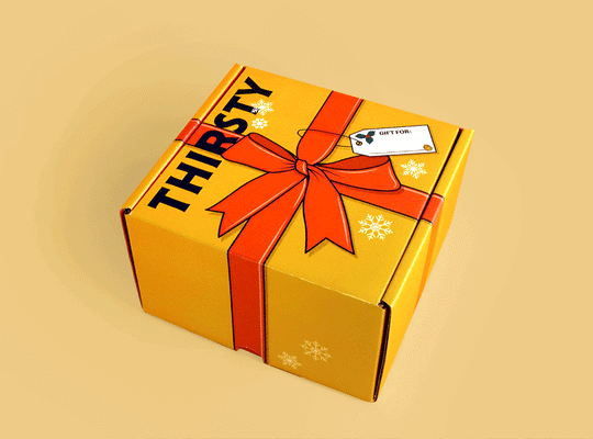 Thirsty Christmas Gift Box