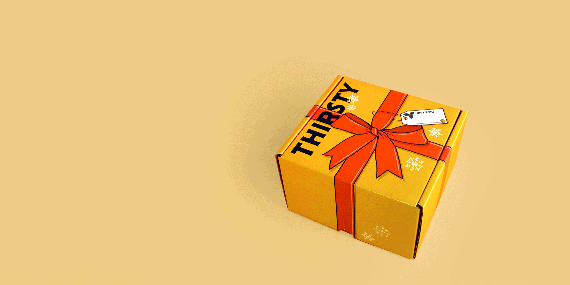 Thirsty Christmas Gift Box