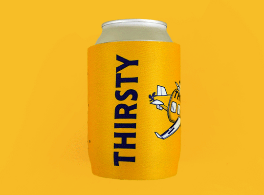 Thirsty 'Beer Diving' Koozie