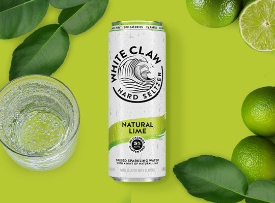 White Claw Natural Lime Hard Seltzer