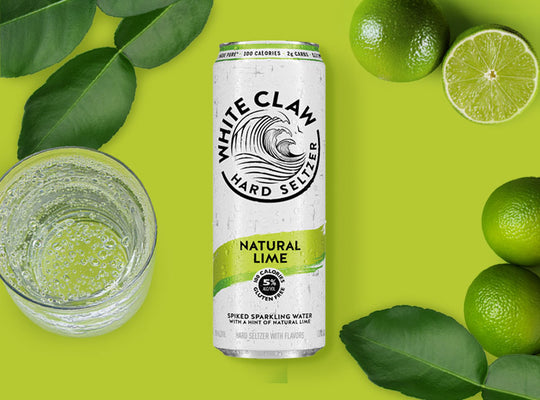 White Claw Natural Lime Hard Seltzer