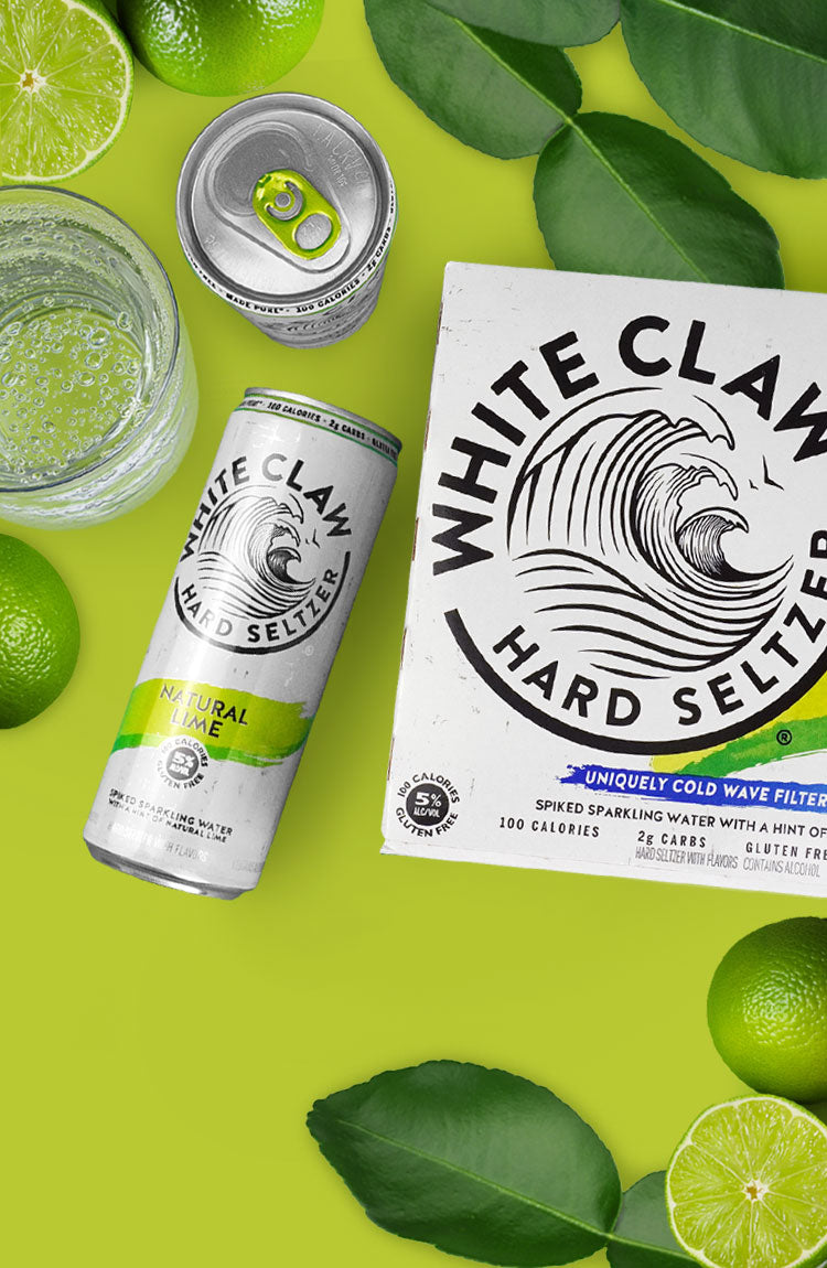 White Claw Natural Lime Hard Seltzer