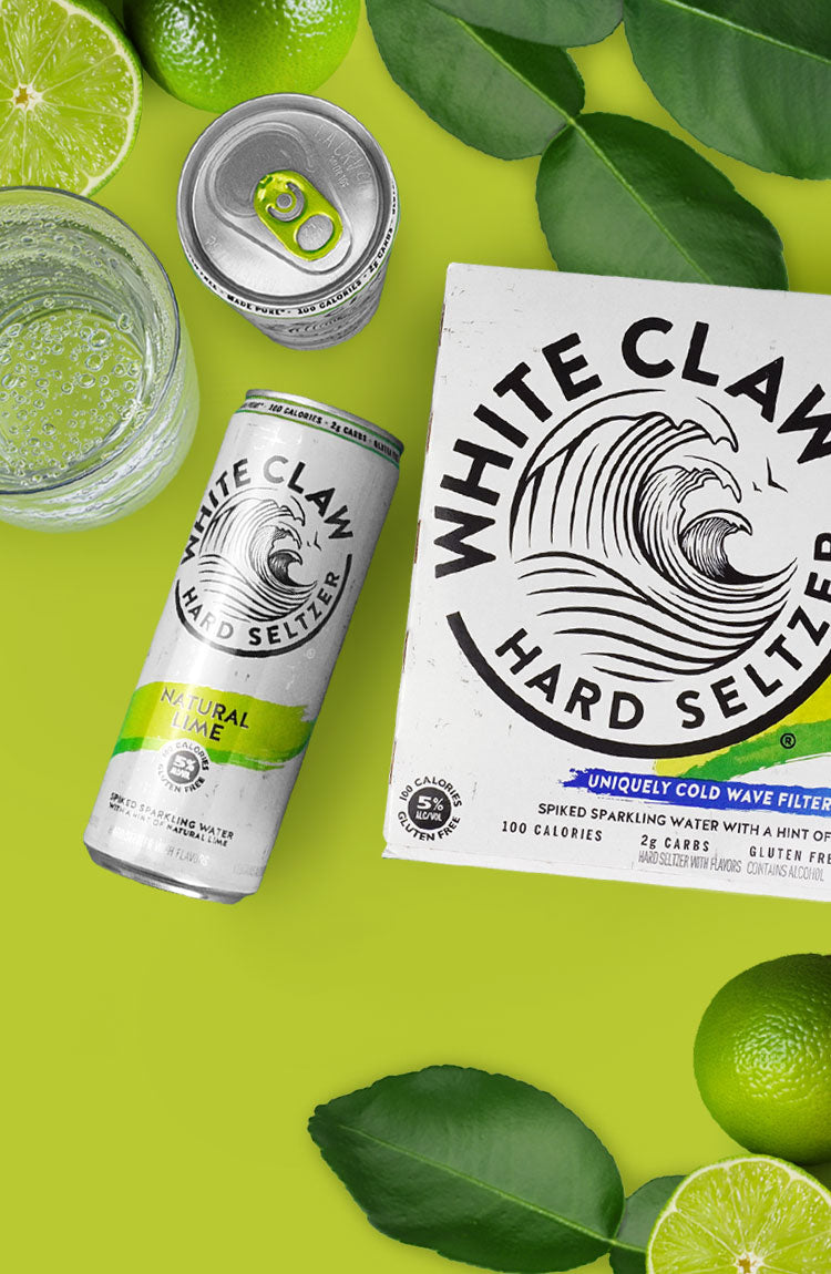 White Claw Natural Lime Hard Seltzer