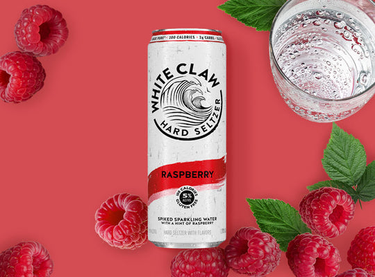 White Claw Raspberry Hard Seltzer