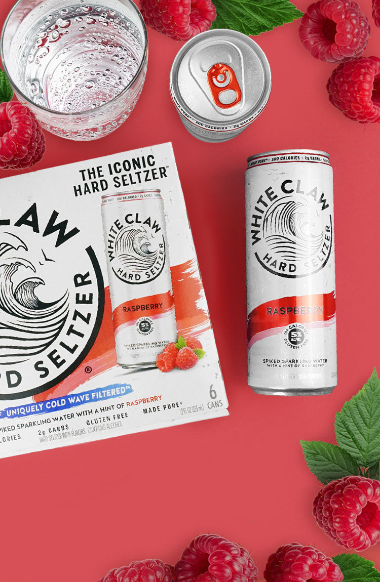 White Claw Raspberry Hard Seltzer