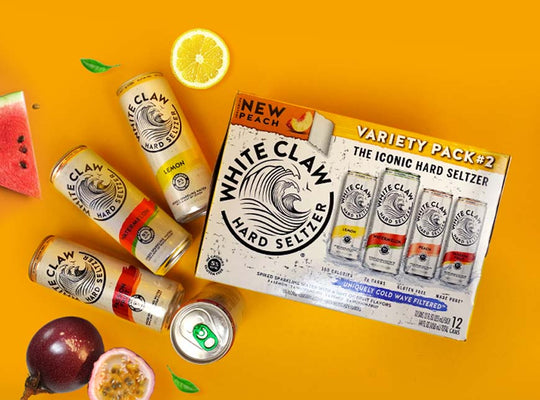 White Claw Variety Set No.2 (Lemon, Watermelon, Peach, Passionfruit)