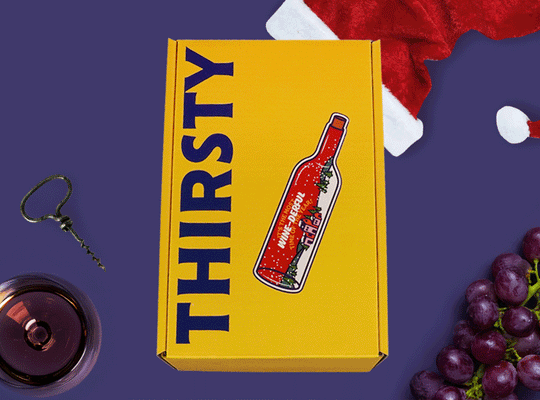 Thirsty 'Wine-derful Christmastime' Gift Box