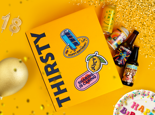 Thirsty 'Happy Beer-thday' Birthday Party Box