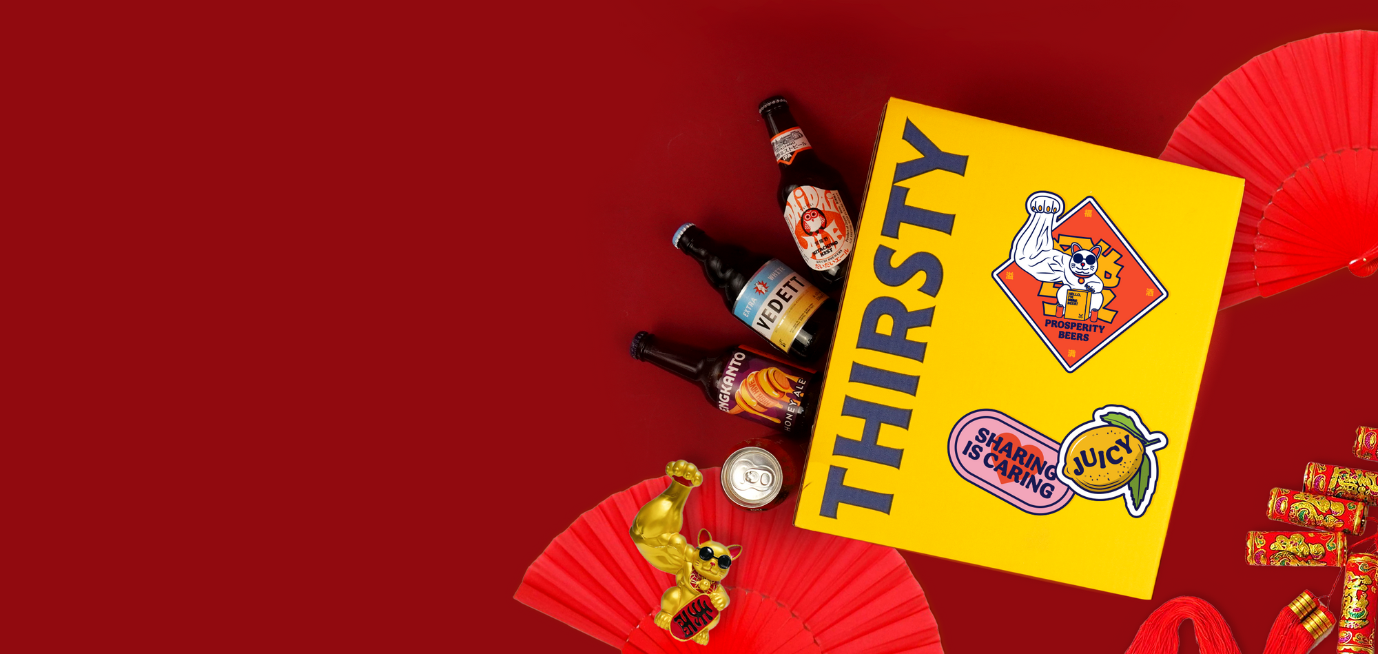 Thirsty 'Beer-y Huat' Prosperity Party Box