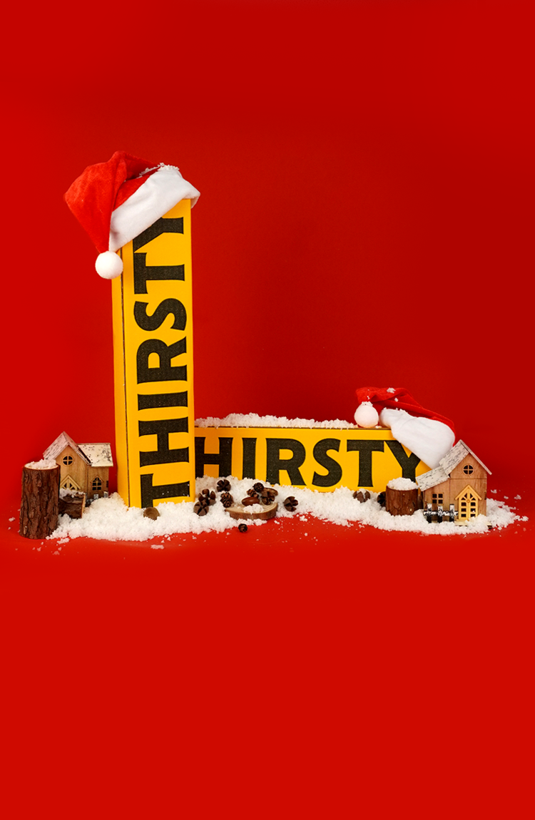 Thirsty 'Secret Santa' Christmas Gift Box