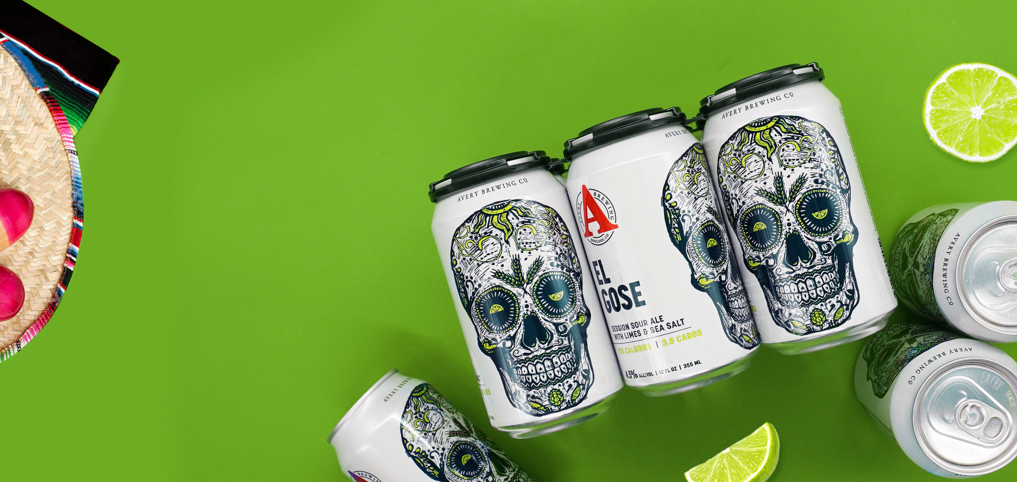 Avery El Gose Sour Ale with Lime & Sea Salt
