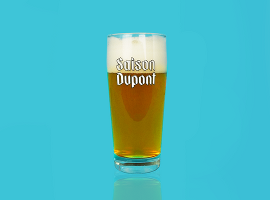 Saison Dupont Stange Glass