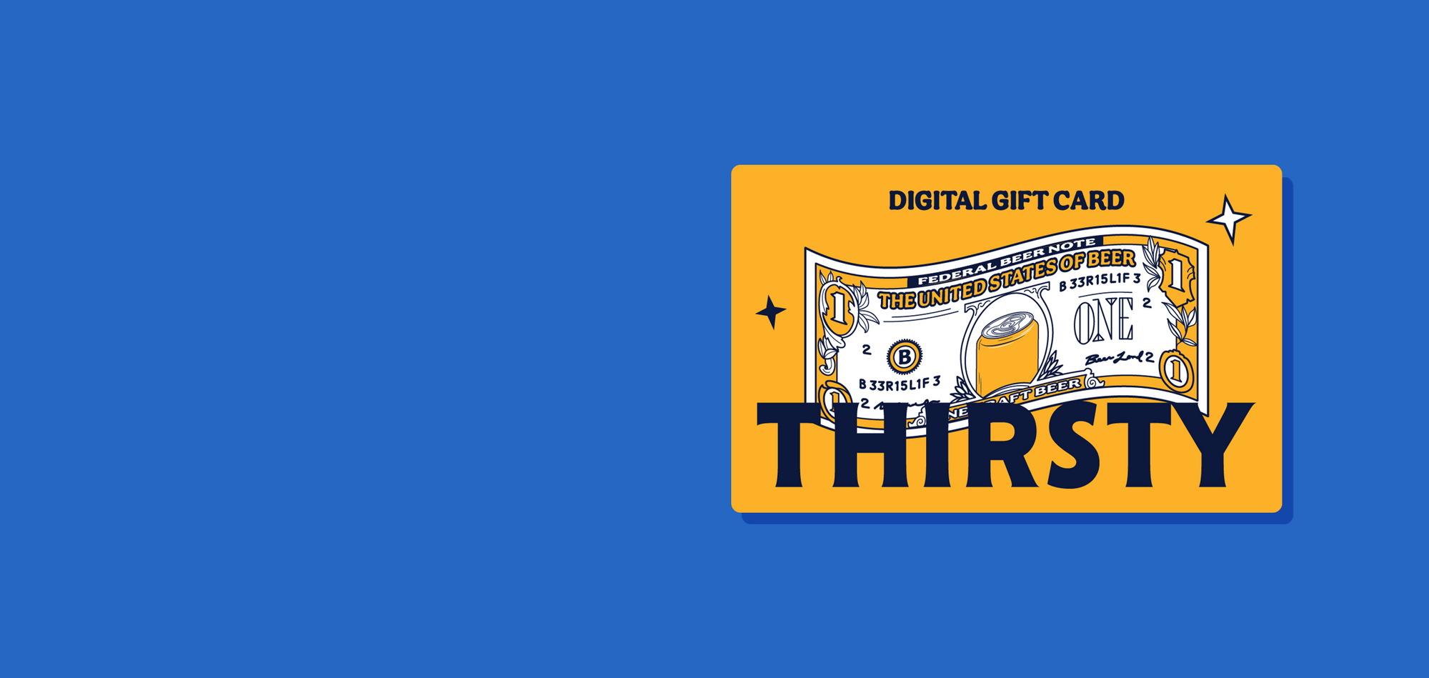 Thirsty Digital Gift Card