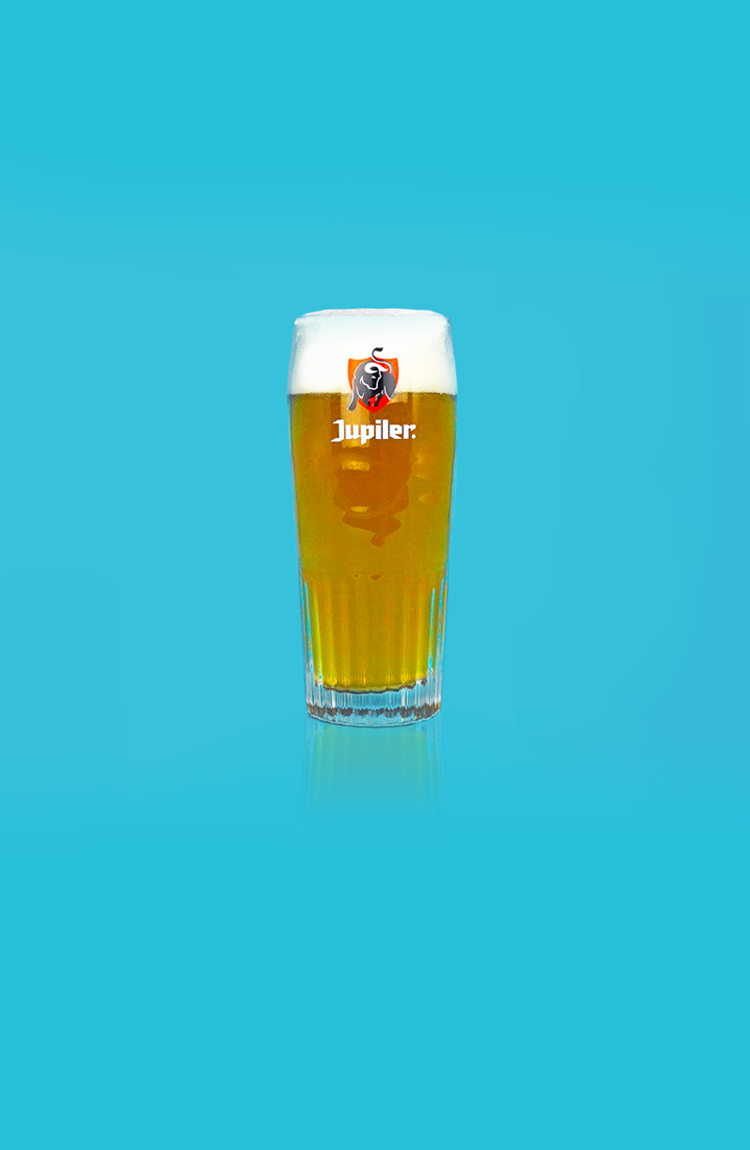 Jupiler Tasting Pint Glass