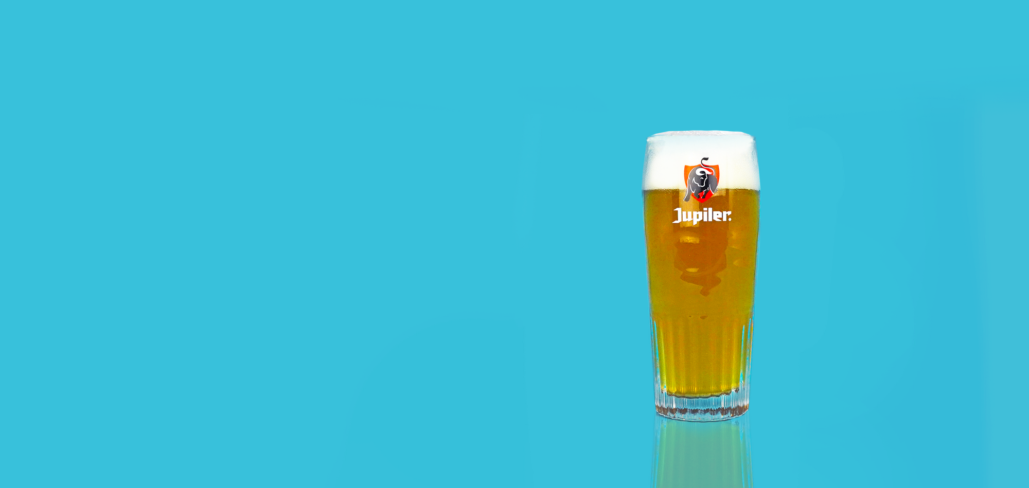 Jupiler Tasting Pint Glass