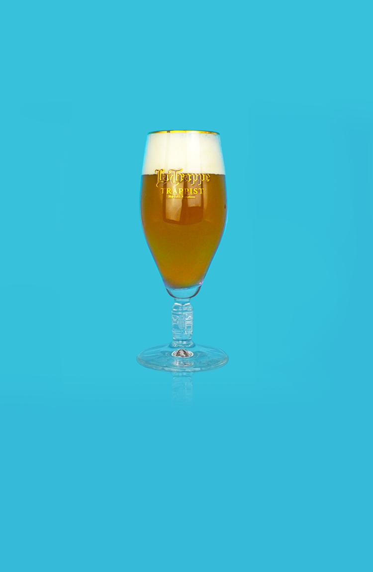 La Trappe Flute Voet Glass