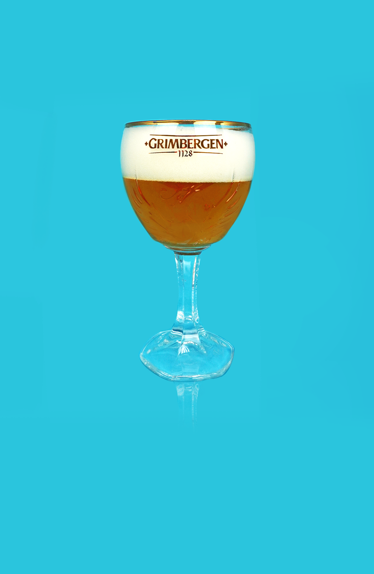 Grimbergen Phoenix Chalice Glass