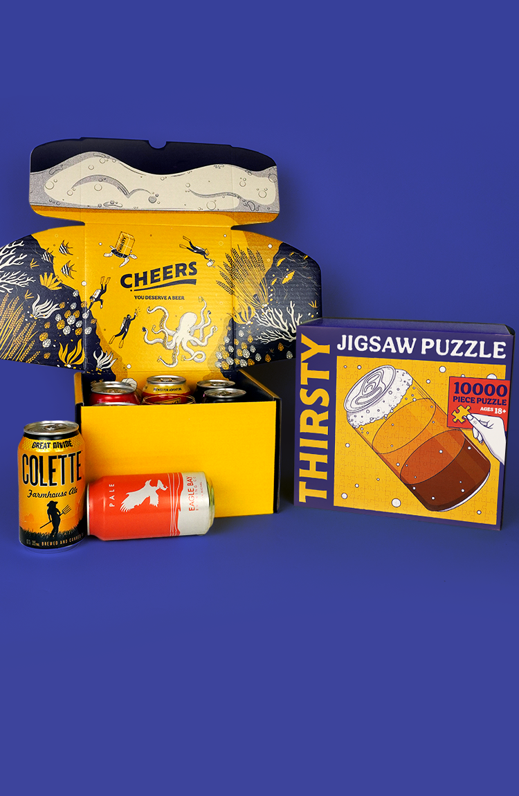 Thirsty 'Jigsaw Puzzle' Prank Gift Box