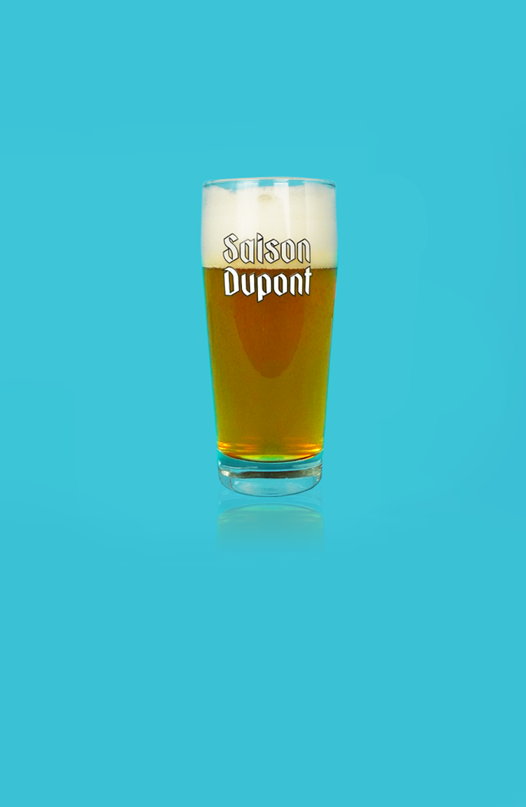 Saison Dupont Stange Glass