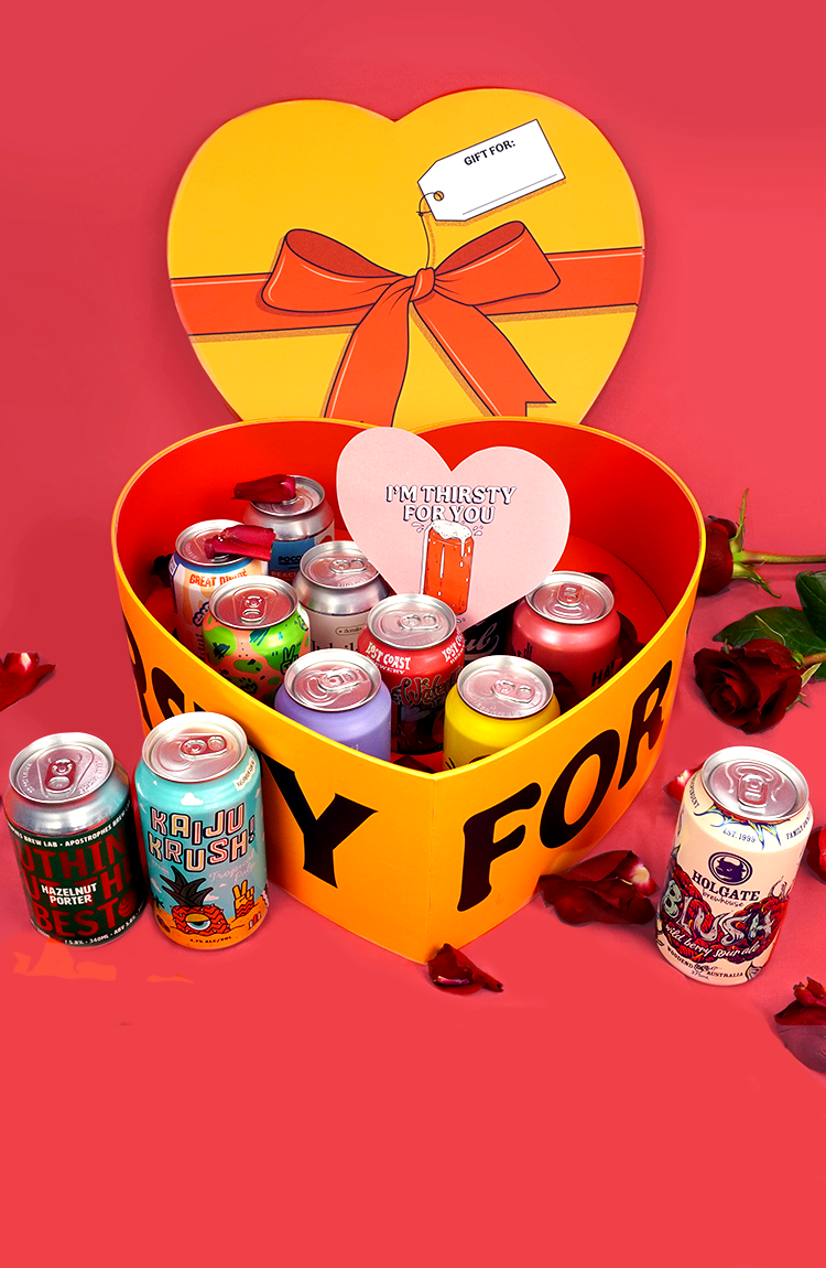 Thirsty 'Thirsty For You' Anniversary Day Gift Box