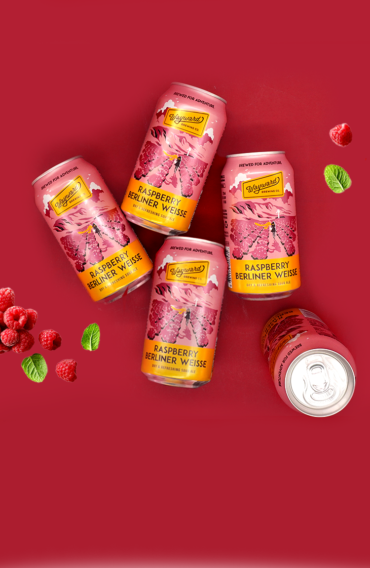 Wayward Raspberry Gluten-Reduced Berliner Weisse Sour Ale
