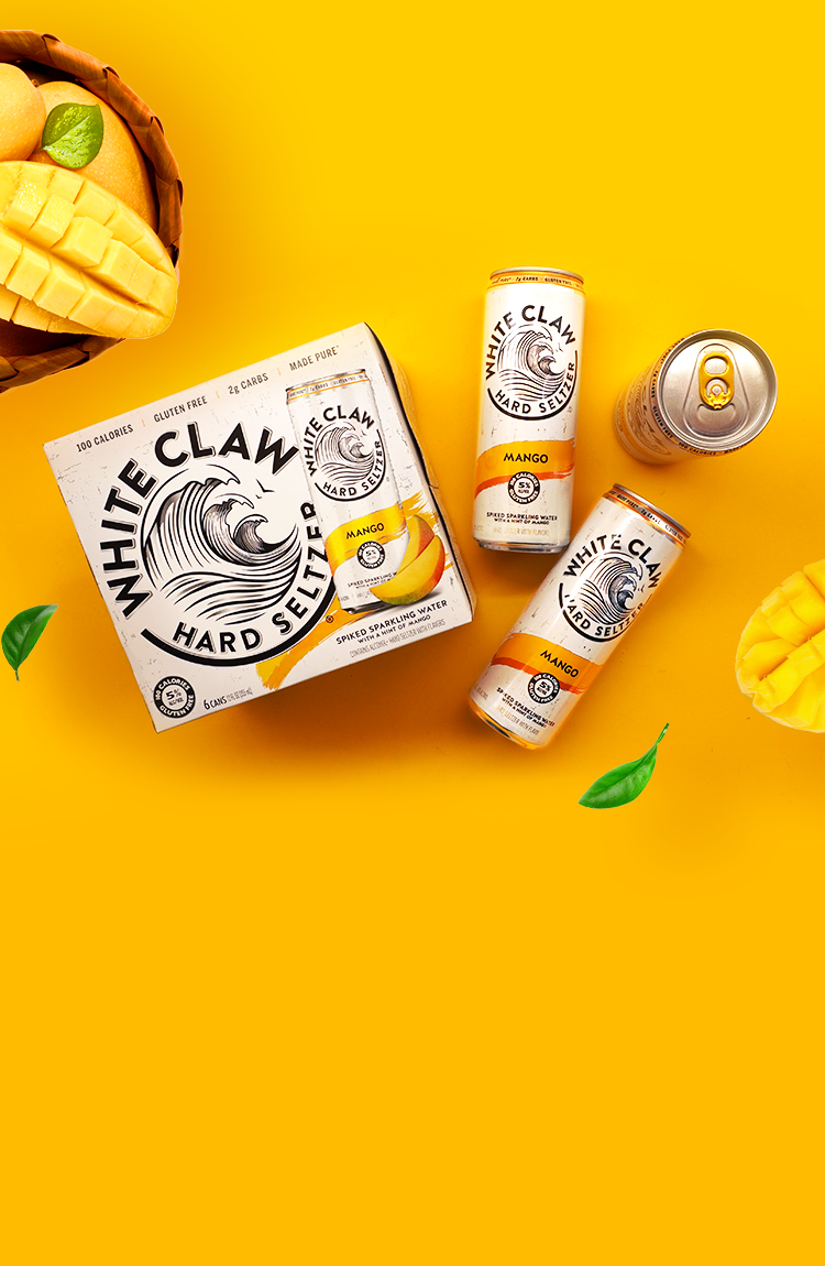 White Claw Mango Hard Seltzer