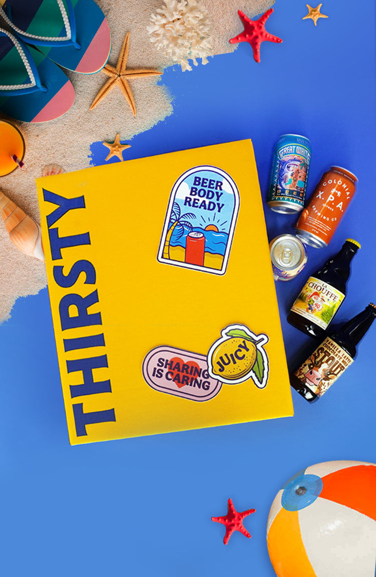 Thirsty 'Beer Body Ready' Beach Party Box