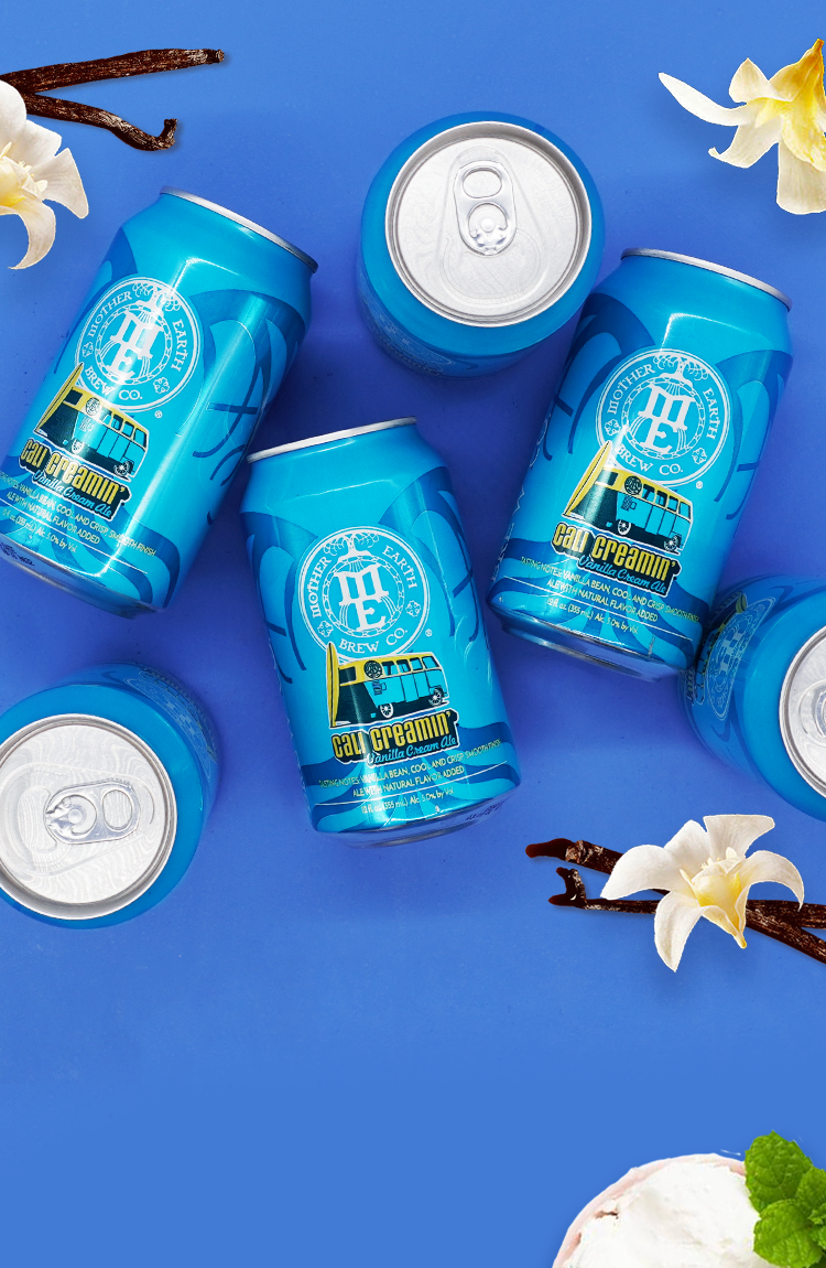 Mother Earth Vanilla Cream Ale (Alcoholic Ice Cream Soda)